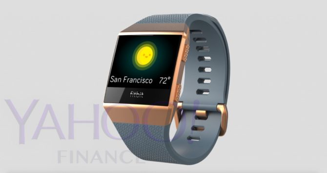 Fitbit Higgs SmartWatch (Screenshot: finance.yahoo.com)