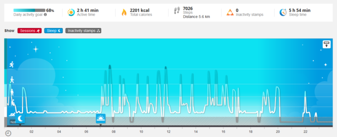 Polar Flow Daily Activity Goal