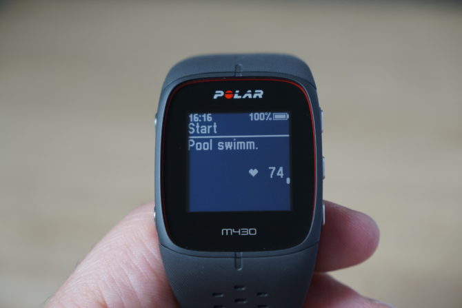 Polar M430 Schwimming