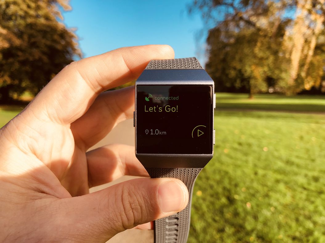 fitbit ionic gps not working