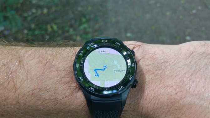 Huawei Watch 2 track recording