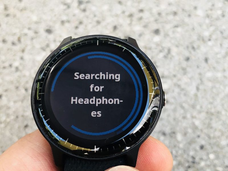 pairing garmin vivoactive