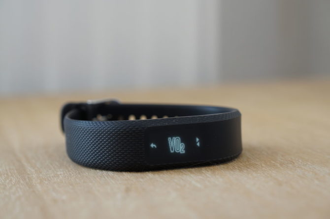 garmin vivosmart 3 vo2max