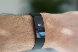 Fitbit Inspire HR: Pulse display