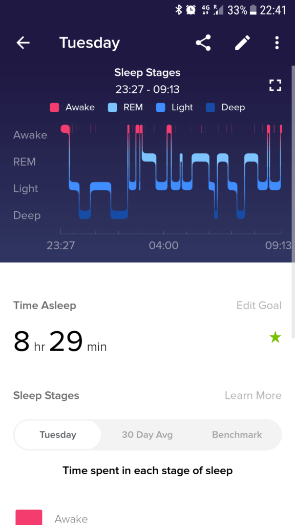 fitbit versa not tracking sleep