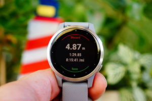 Garmin Vivoactive 4: End of training