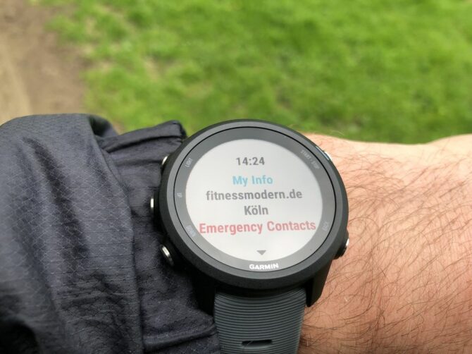 sleep tracking garmin forerunner 245