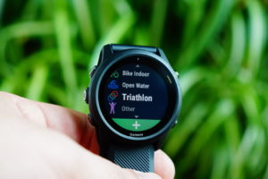 Garmin Forerunner 745: Triathlon / multisport mode